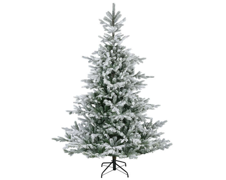 EVERLANDS Künstlicher Weihnachtsbaum Beschneite Grandis Tanne